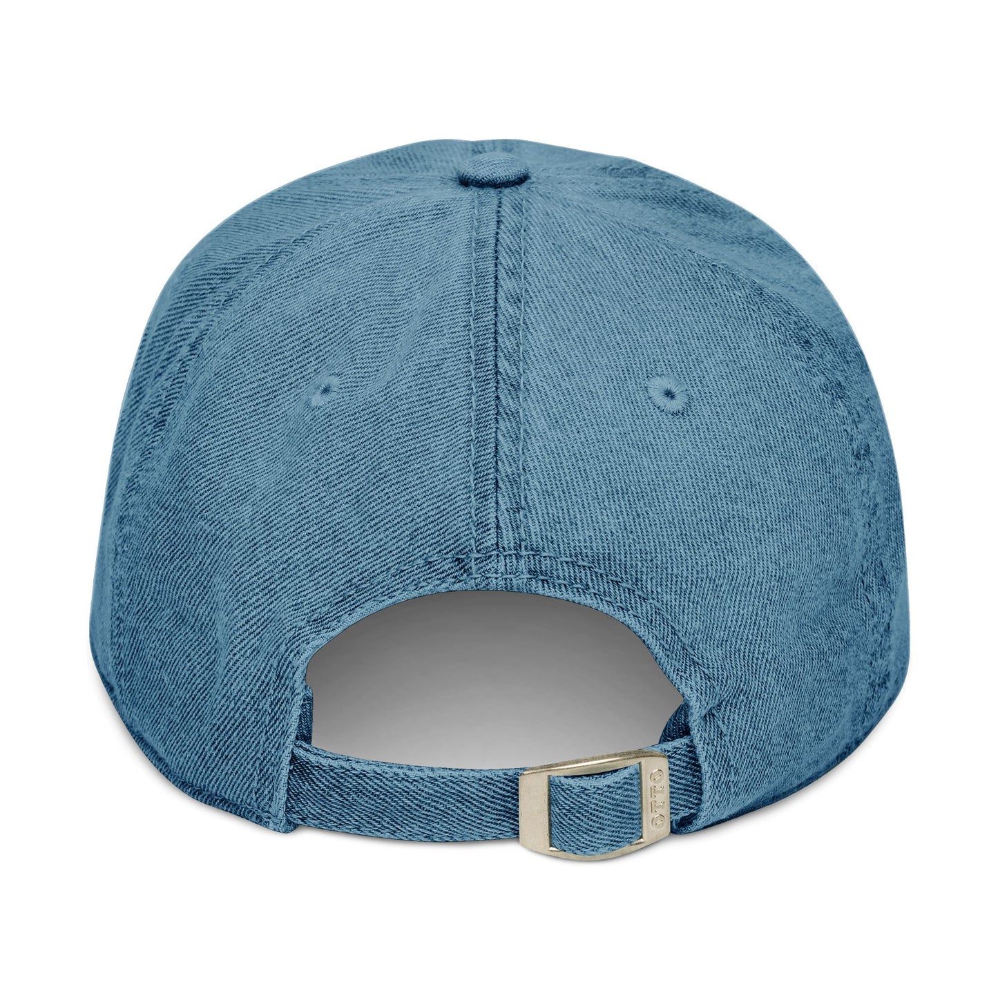 Embroidered Denim Hat, Stylish Cap for Dog Lovers, Adjustable Baseball Hat, Gift for Pet Owners, Outdoor Fashion Accessory