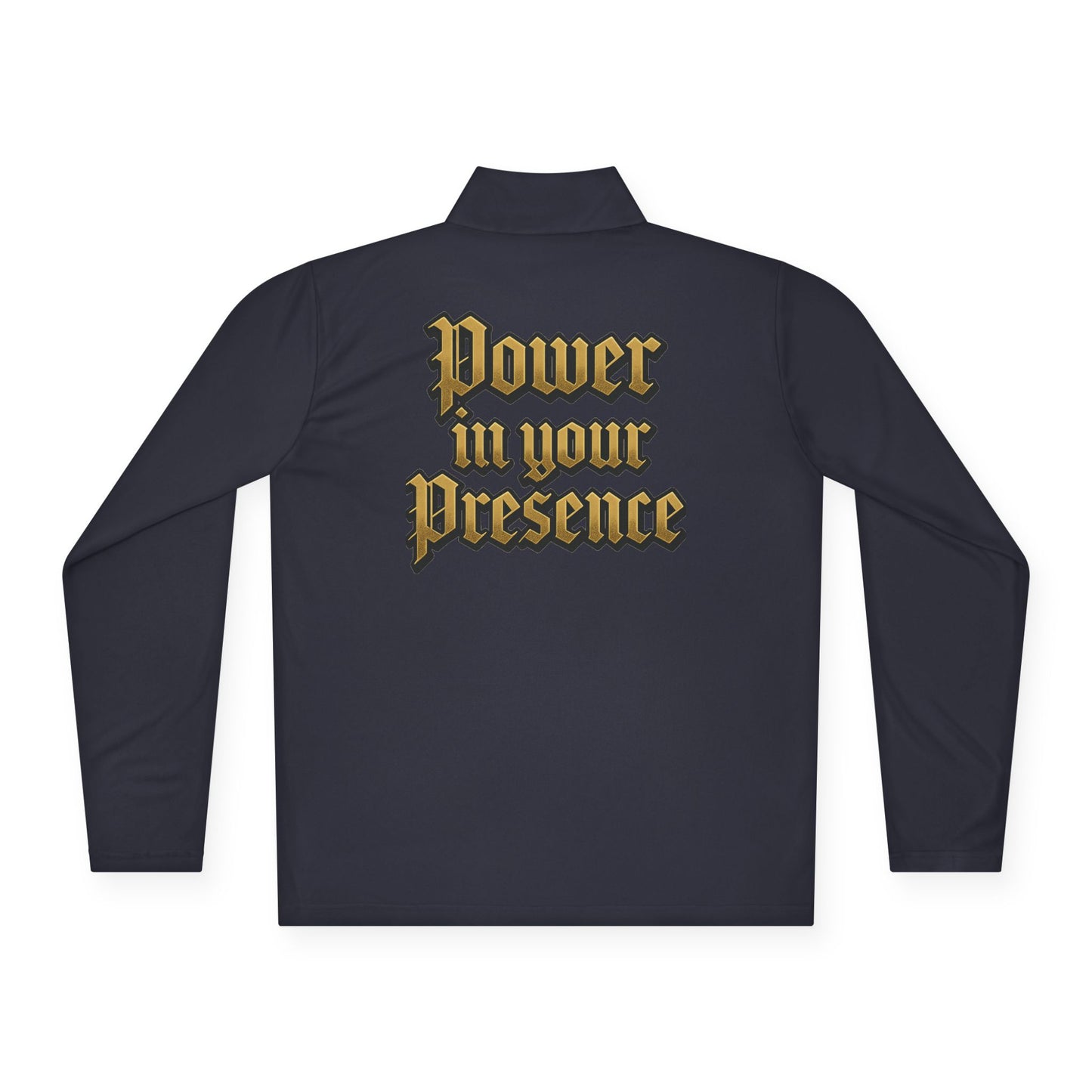 Empowering Unisex Quarter-Zip Pullover with Motivational Design - Perfect for Outdoors, Gifts, Fitness & Everyday Wear