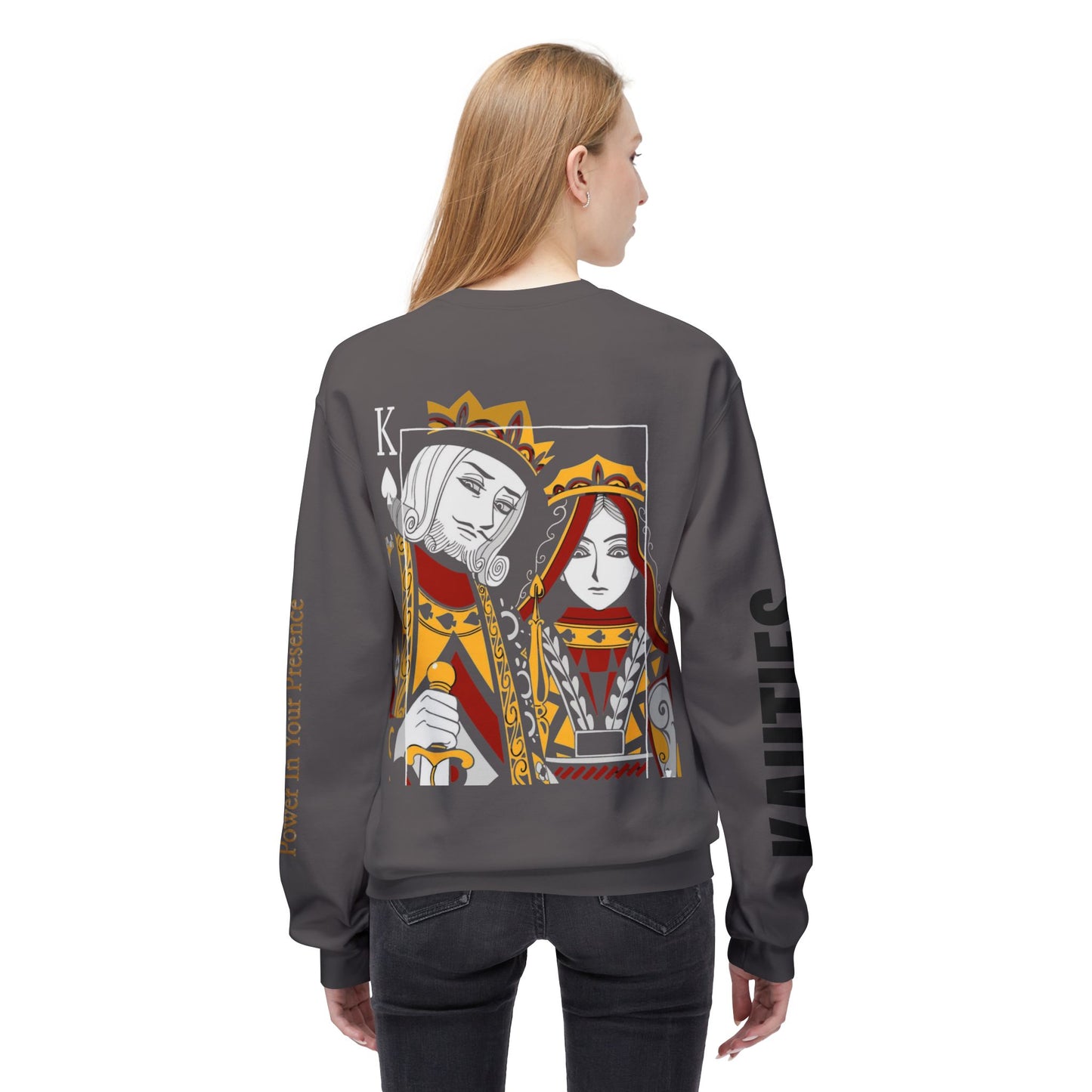 Bold Power Crewneck Sweatshirt, Motivational Apparel, Unisex Fleece Sweatshirt, Gift for Men and Women, Ideal for Everyday Wear