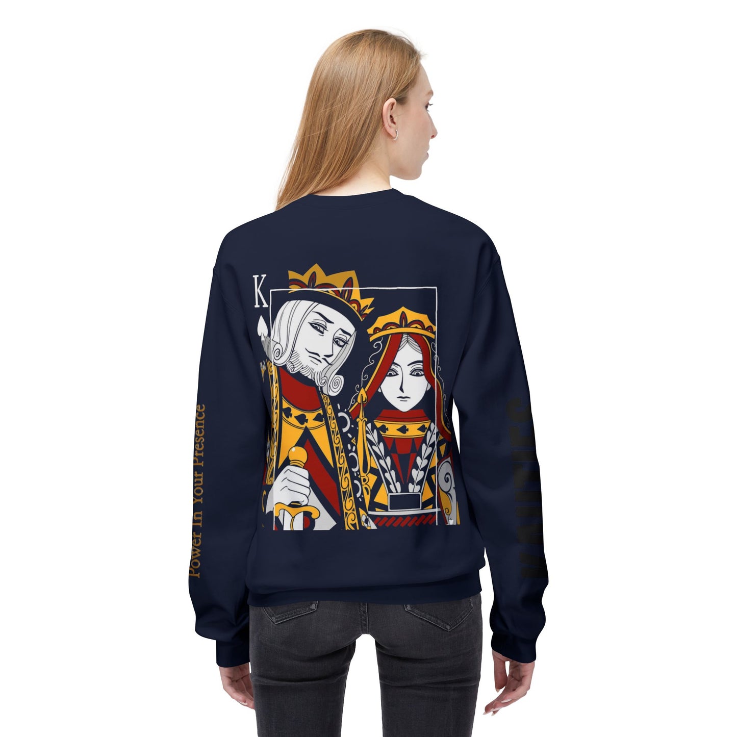 Bold Power Crewneck Sweatshirt, Motivational Apparel, Unisex Fleece Sweatshirt, Gift for Men and Women, Ideal for Everyday Wear