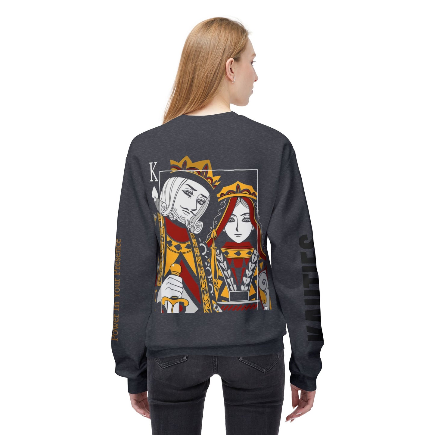 Bold Power Crewneck Sweatshirt, Motivational Apparel, Unisex Fleece Sweatshirt, Gift for Men and Women, Ideal for Everyday Wear
