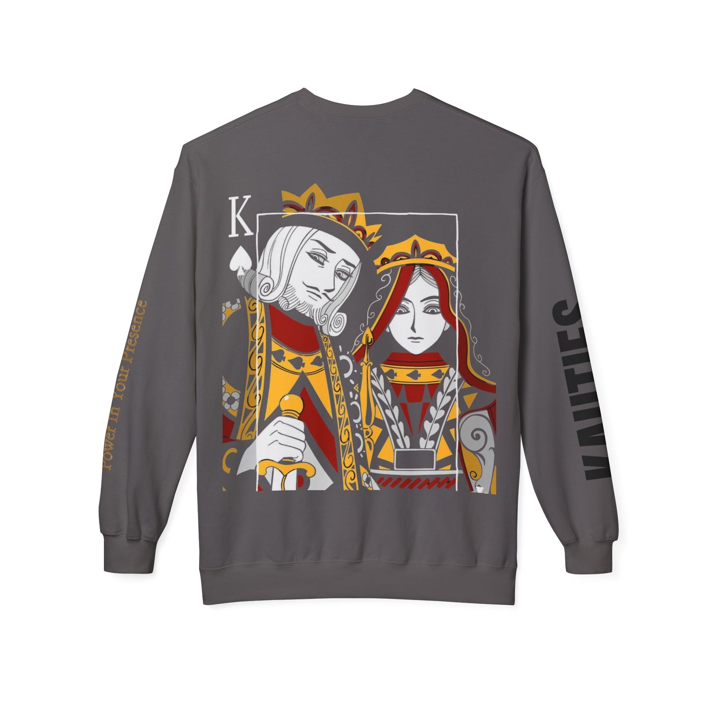 Bold Power Crewneck Sweatshirt, Motivational Apparel, Unisex Fleece Sweatshirt, Gift for Men and Women, Ideal for Everyday Wear