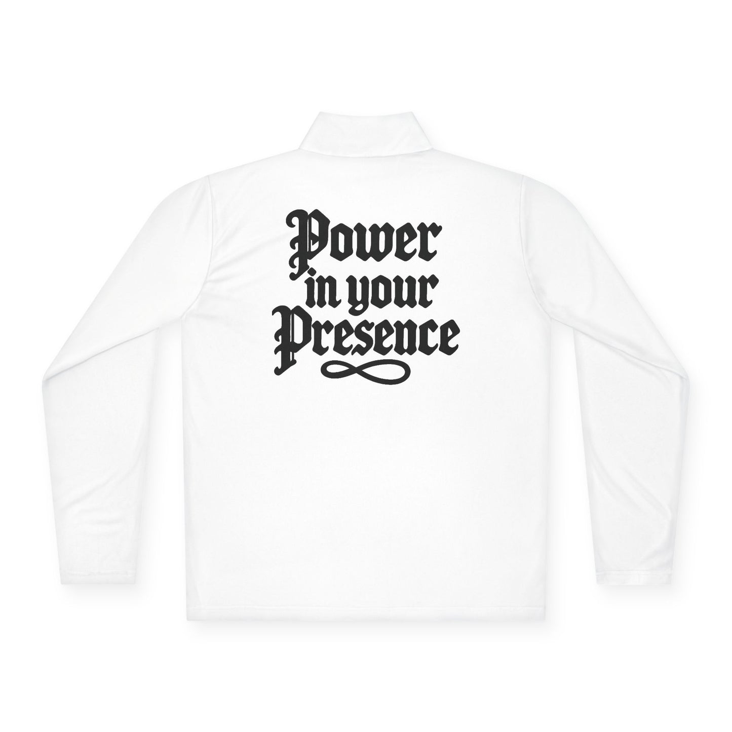 Empowering Unisex Quarter-Zip Pullover with Motivational Design - Perfect for Outdoors, Gifts, Fitness & Everyday Wear