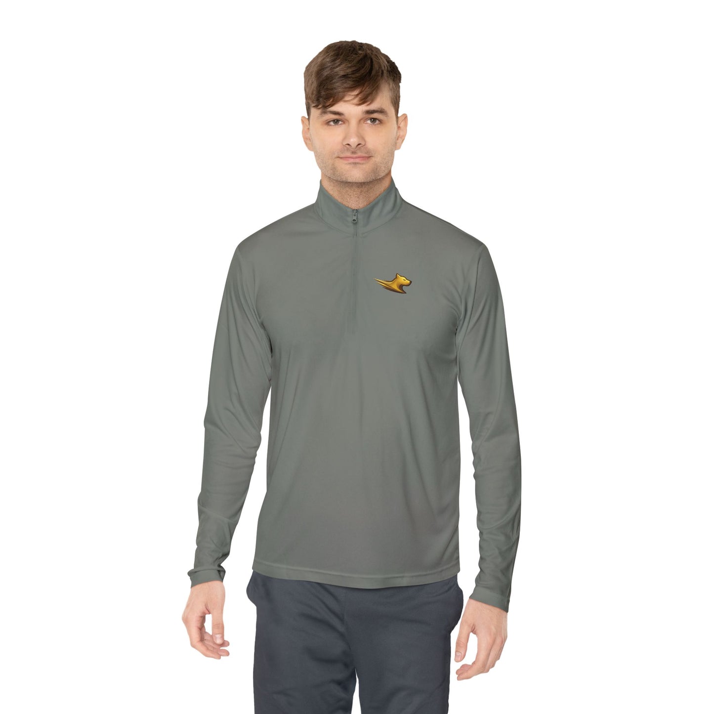 Empowering Unisex Quarter-Zip Pullover with Motivational Design - Perfect for Outdoors, Gifts, Fitness & Everyday Wear