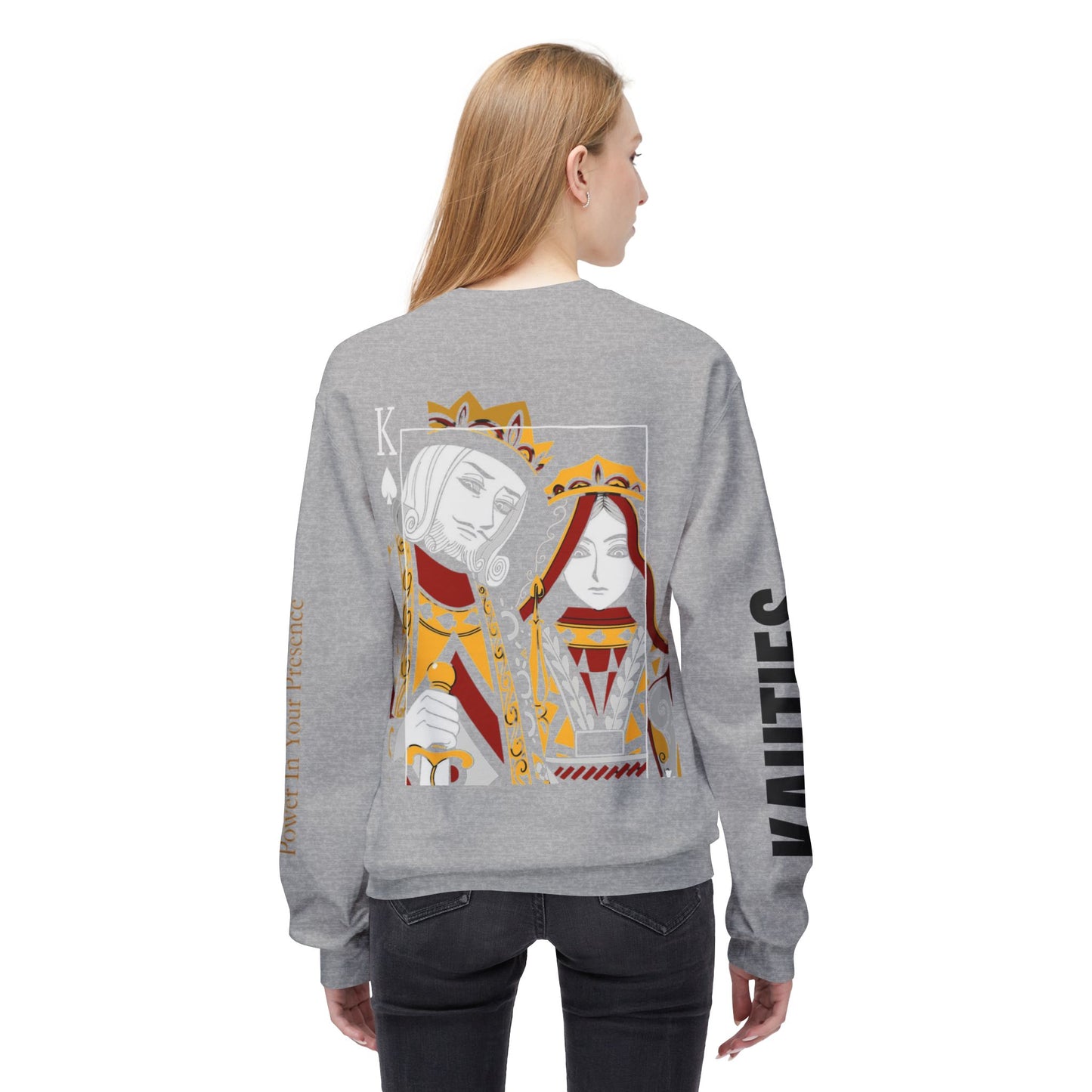 Bold Power Crewneck Sweatshirt, Motivational Apparel, Unisex Fleece Sweatshirt, Gift for Men and Women, Ideal for Everyday Wear