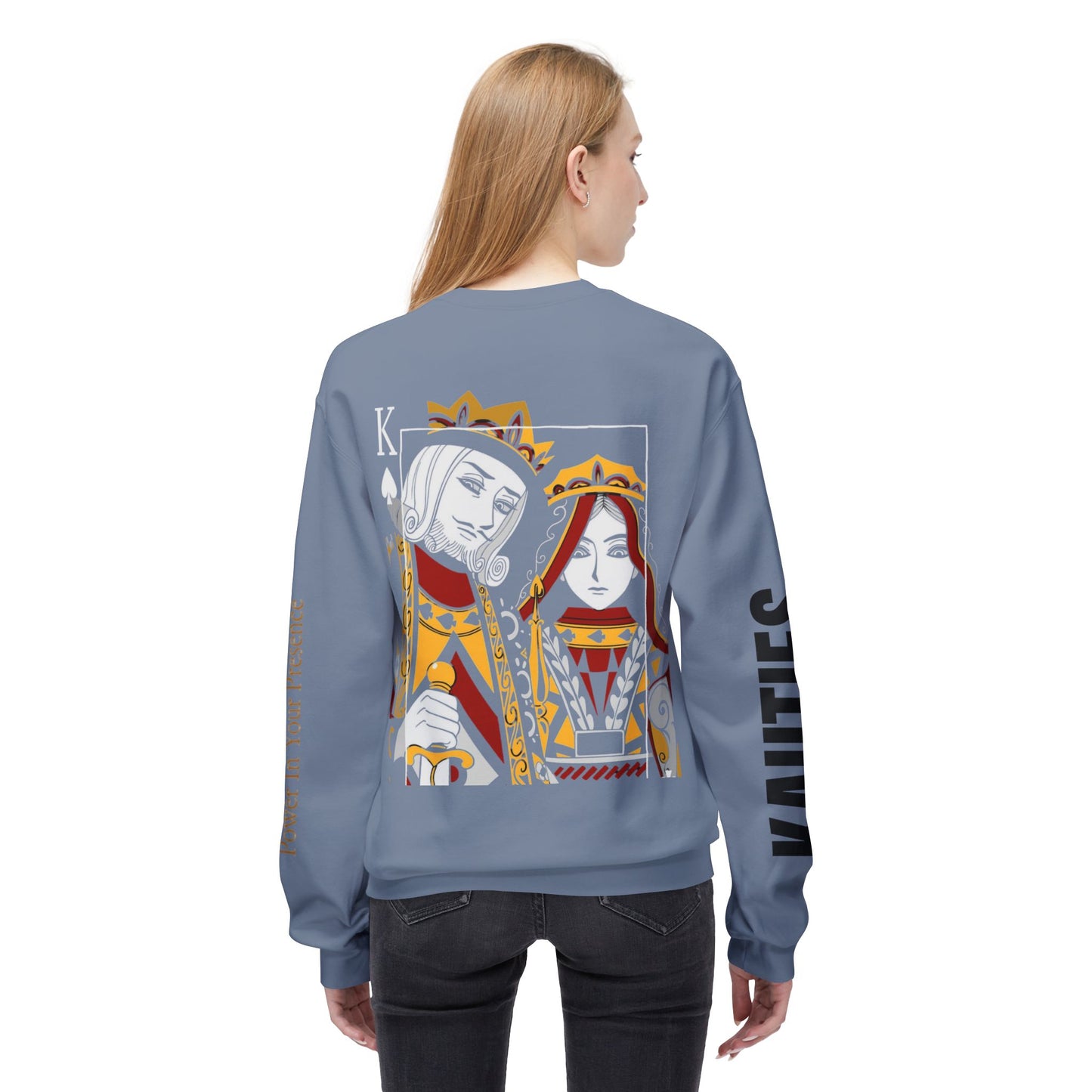 Bold Power Crewneck Sweatshirt, Motivational Apparel, Unisex Fleece Sweatshirt, Gift for Men and Women, Ideal for Everyday Wear