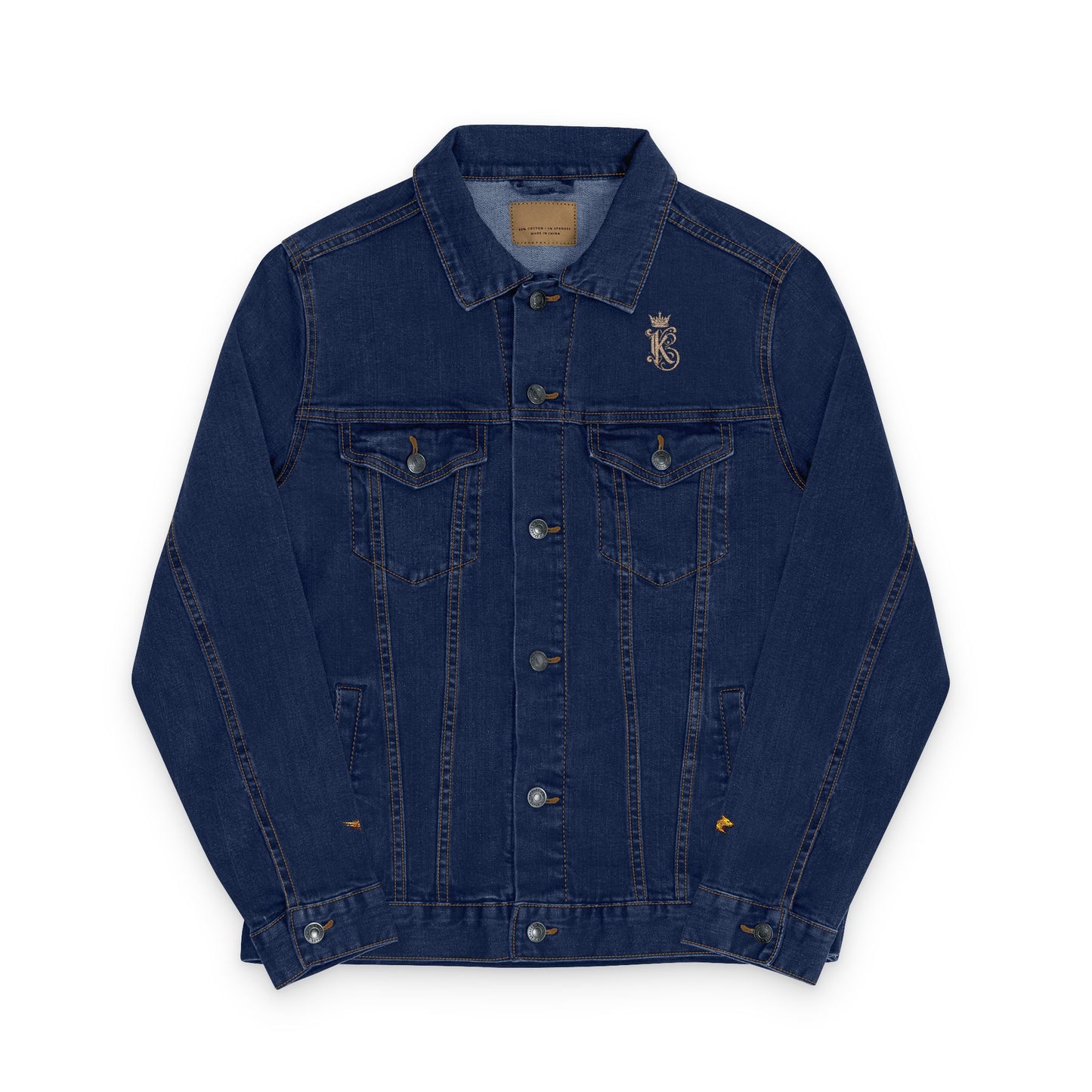 Embroidered Unisex Denim Jacket - Feel Empowered, Casual Fashion, Gifts for Her, Spring Style, Statement Outerwear