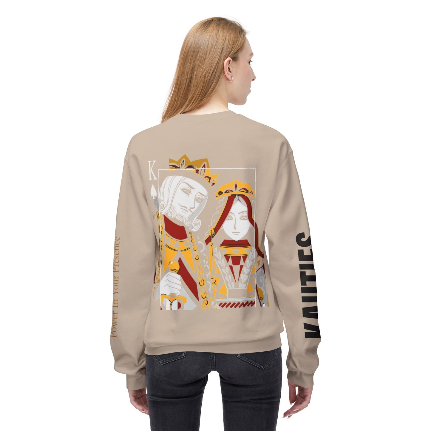 Bold Power Crewneck Sweatshirt, Motivational Apparel, Unisex Fleece Sweatshirt, Gift for Men and Women, Ideal for Everyday Wear
