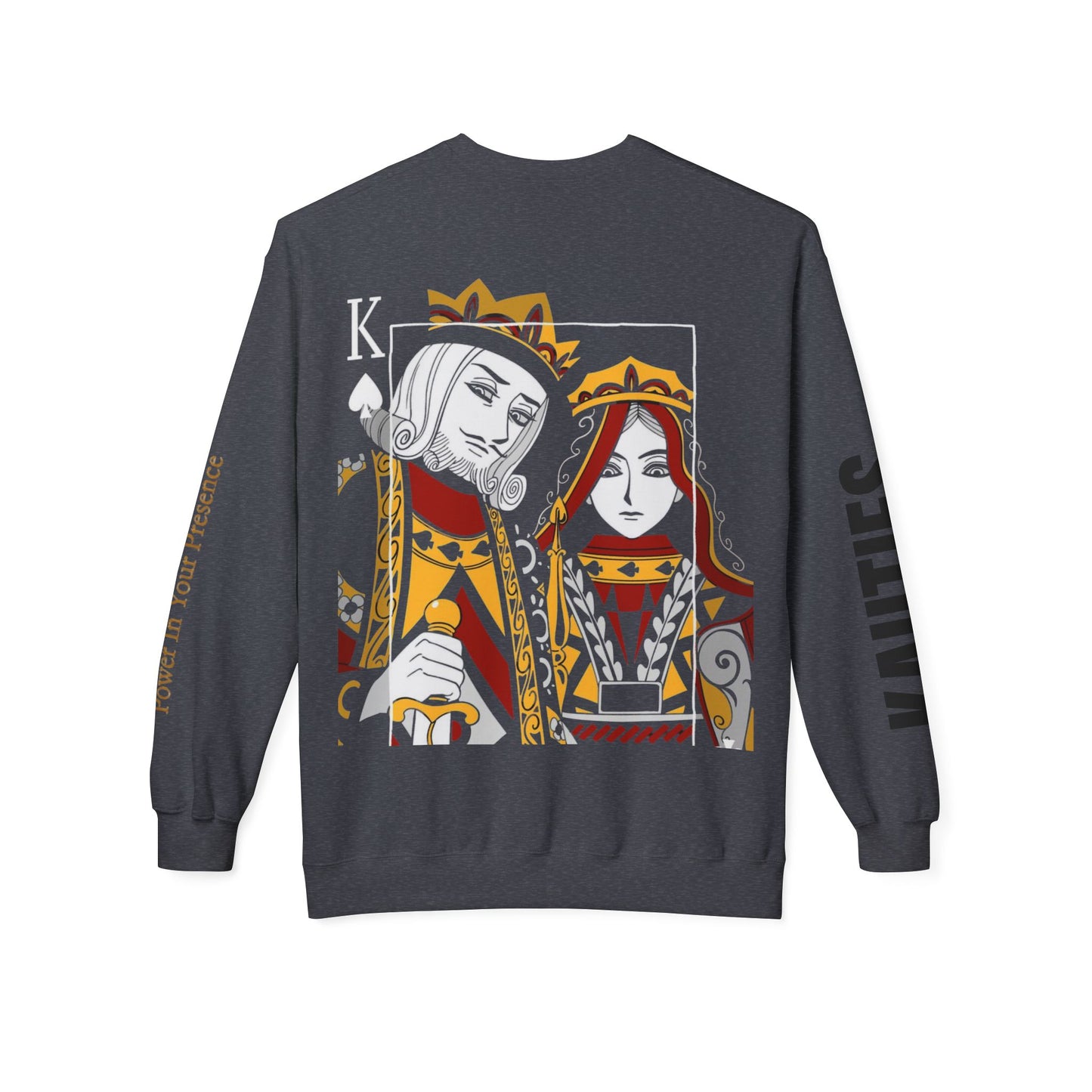 Bold Power Crewneck Sweatshirt, Motivational Apparel, Unisex Fleece Sweatshirt, Gift for Men and Women, Ideal for Everyday Wear