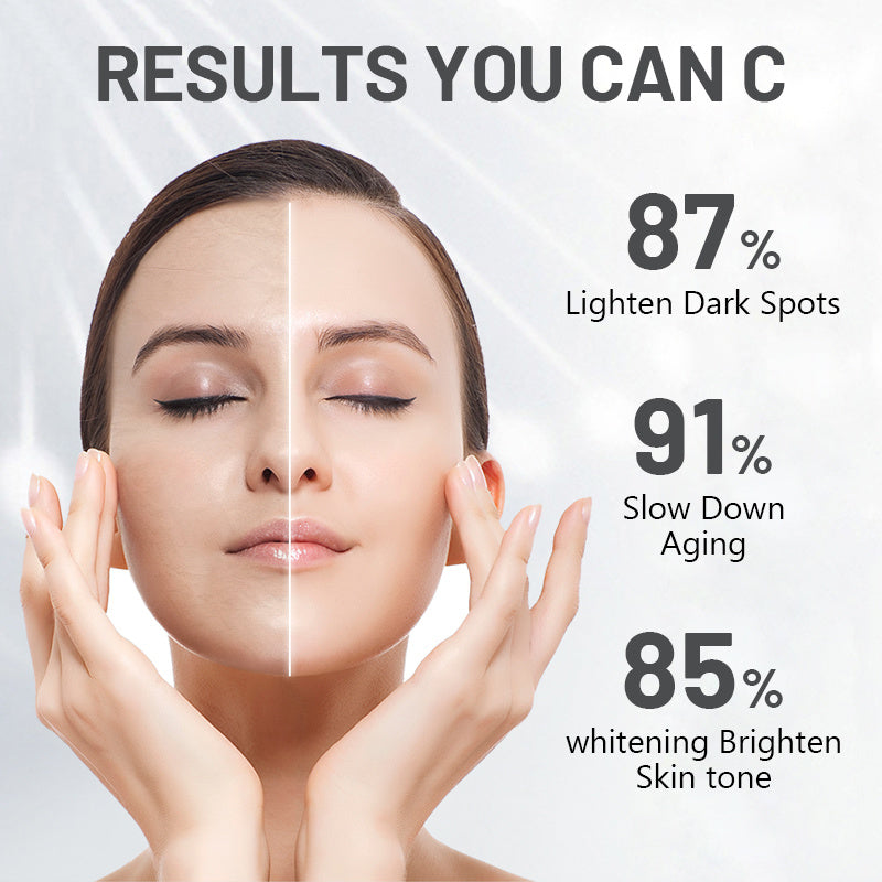 Vit C Face Serum Facial Whitening Brightening Hyaluronic Acid Collagen Vitamin C Dark Spot Corrector Anti-Aging Serum