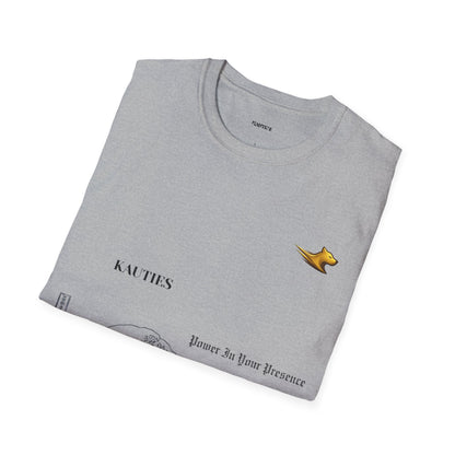 Artistic Unisex T-Shirt with Wave and Dragon Designs, Casual Wear, Unique Graphic Tee, Gift for Men and Women, Cool Streetwear