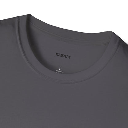 Artistic Unisex T-Shirt with Wave and Dragon Designs, Casual Wear, Unique Graphic Tee, Gift for Men and Women, Cool Streetwear