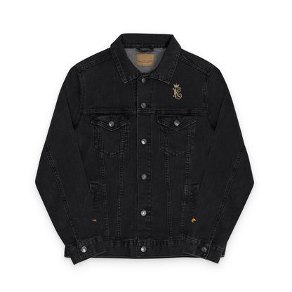 Embroidered Unisex Denim Jacket - Feel Empowered, Casual Fashion, Gifts for Her, Spring Style, Statement Outerwear