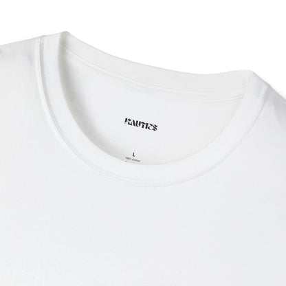 Artistic Unisex T-Shirt with Wave and Dragon Designs, Casual Wear, Unique Graphic Tee, Gift for Men and Women, Cool Streetwear