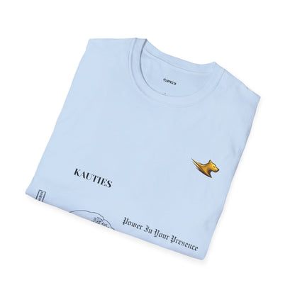 Artistic Unisex T-Shirt with Wave and Dragon Designs, Casual Wear, Unique Graphic Tee, Gift for Men and Women, Cool Streetwear