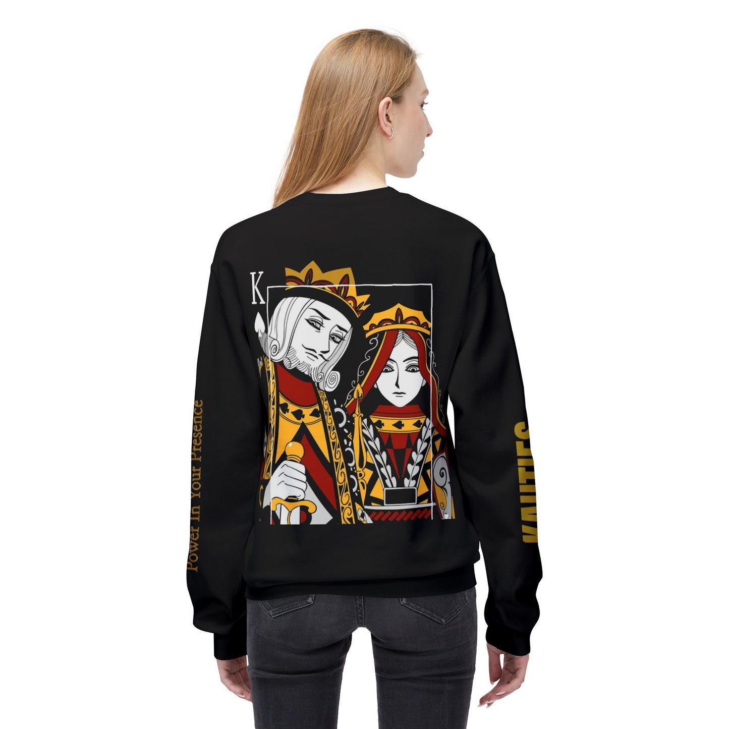 Bold Power Crewneck Sweatshirt, Motivational Apparel, Unisex Fleece Sweatshirt, Gift for Men and Women, Ideal for Everyday Wear
