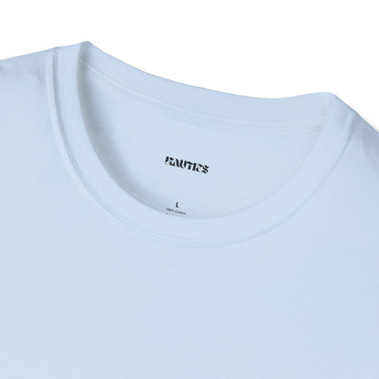 Artistic Unisex T-Shirt with Wave and Dragon Designs, Casual Wear, Unique Graphic Tee, Gift for Men and Women, Cool Streetwear
