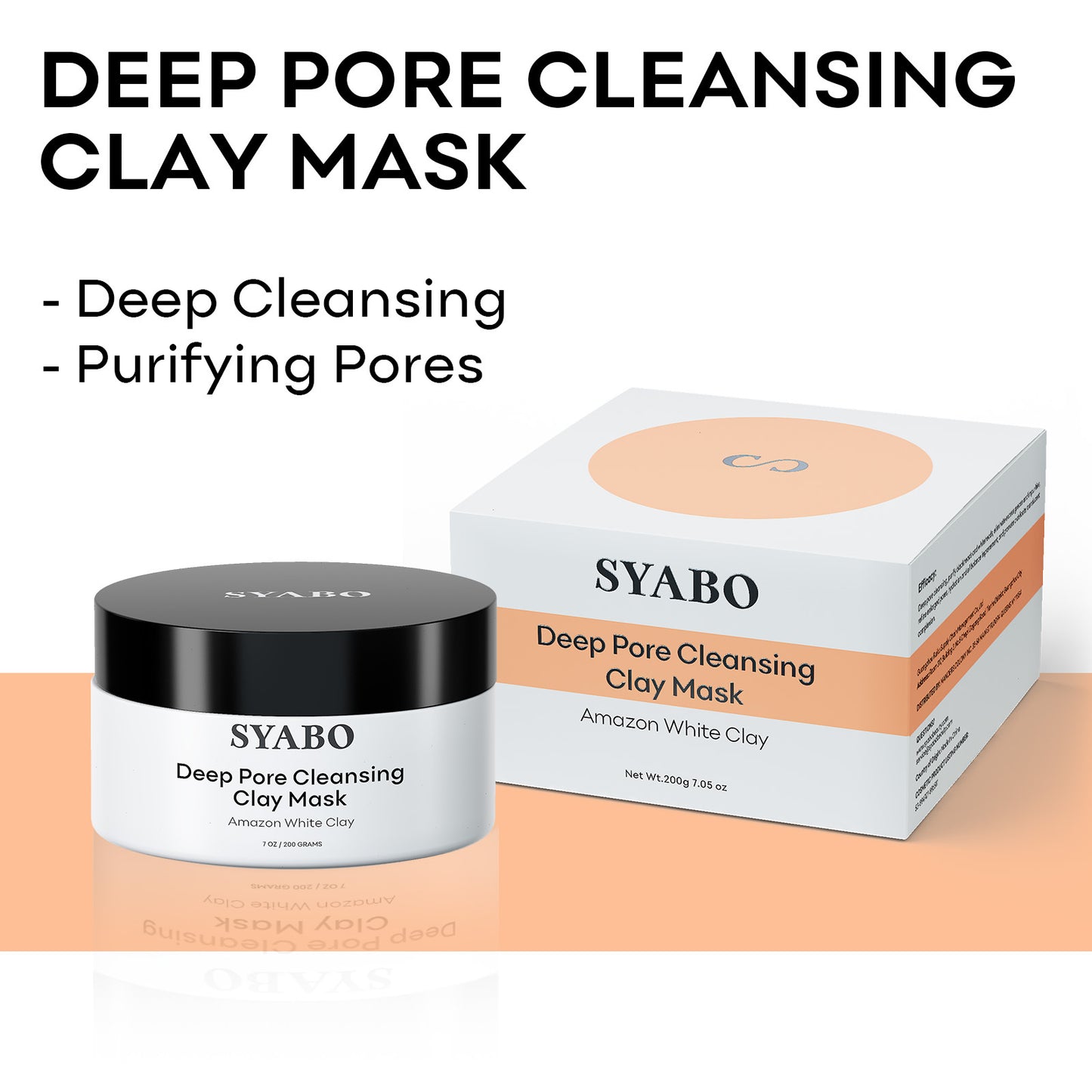 Amazon White Mud Cleaning Facial Mask