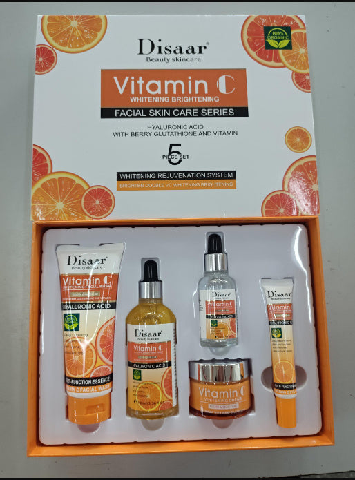 Vitamin C Skin Care Product Set Hydrating, Moisturizing And Brightening