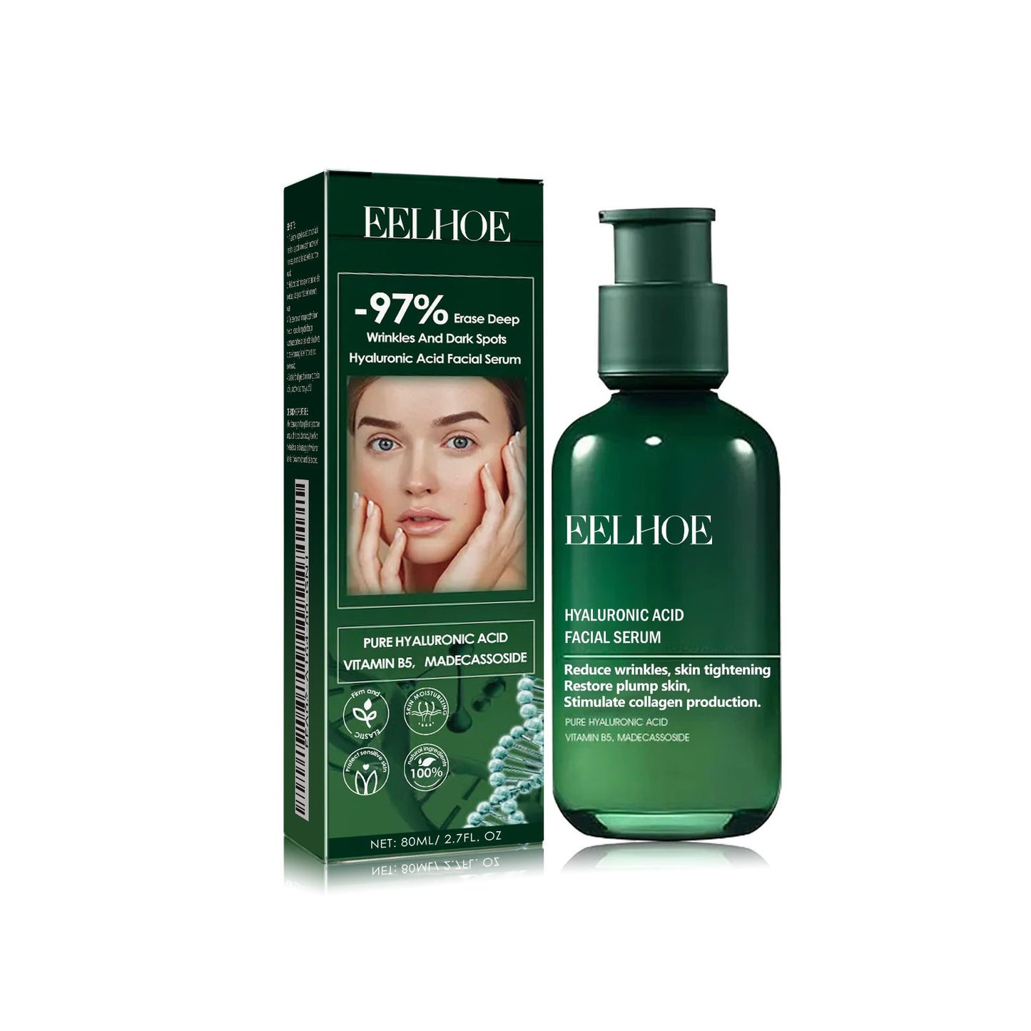 Facial Essence Lifts And Tightens Facial Skin, Reduces Fine Lines And Wrinkles, Moisturizes And Moisturizes Essence Facial Essence Lifts And Tightens Facial Skin, Reduces Fine Lines And W